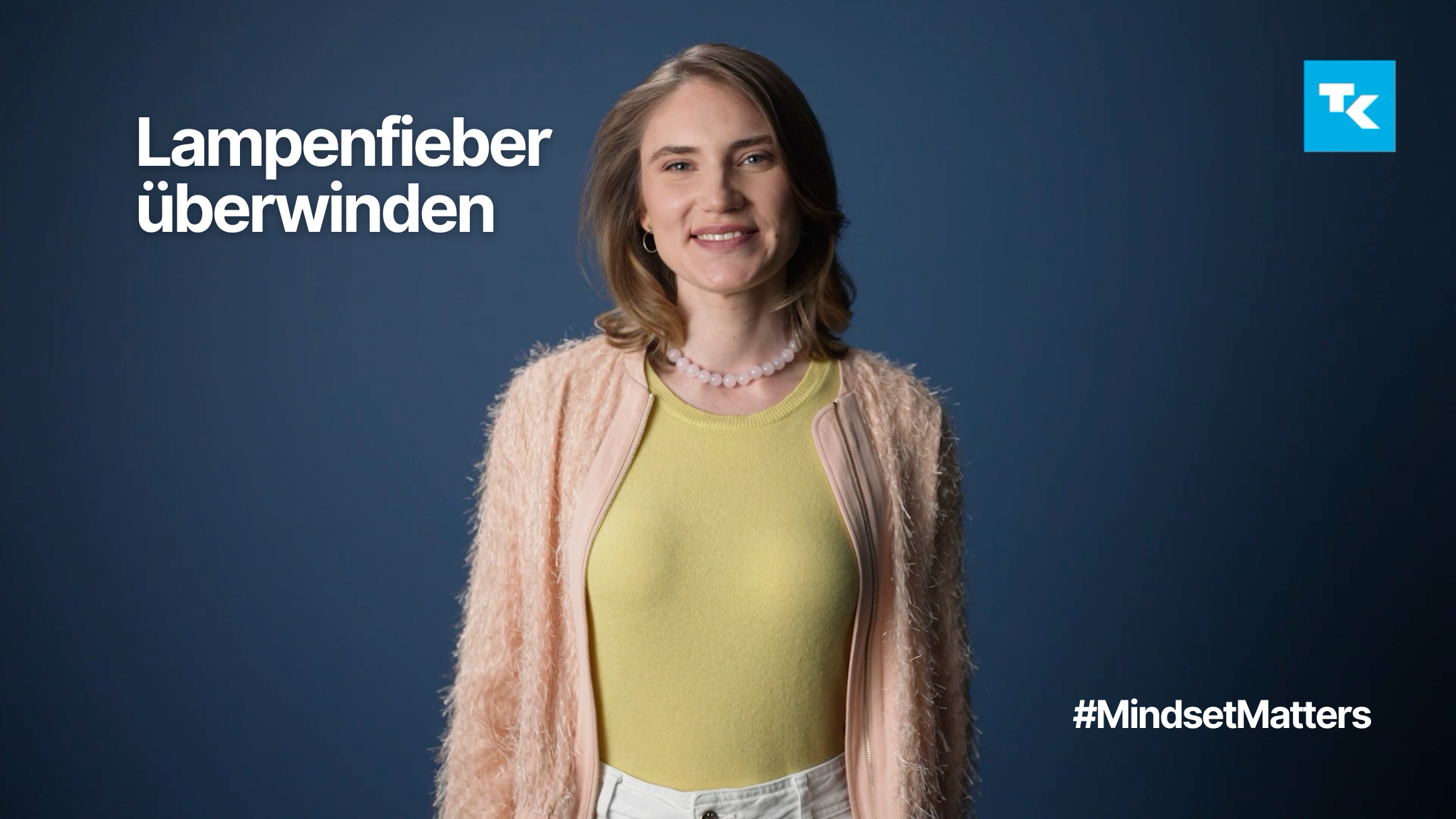 Céelste Spahić erklärt Gründerinnen und Gründern wie man Lampenfieber überwinden kann